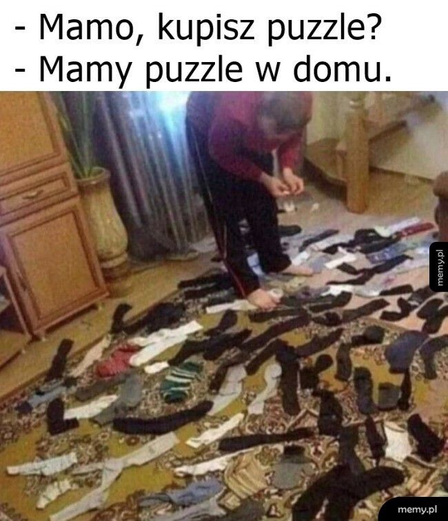 Puzzle w domu