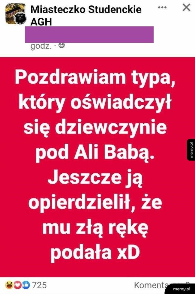 Oświadczyny w wielkim stylu