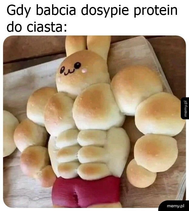 Proteiny w cieście