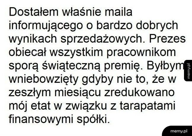 Świąteczna premia