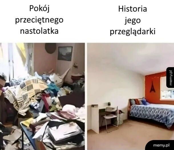 W historii czyściutko