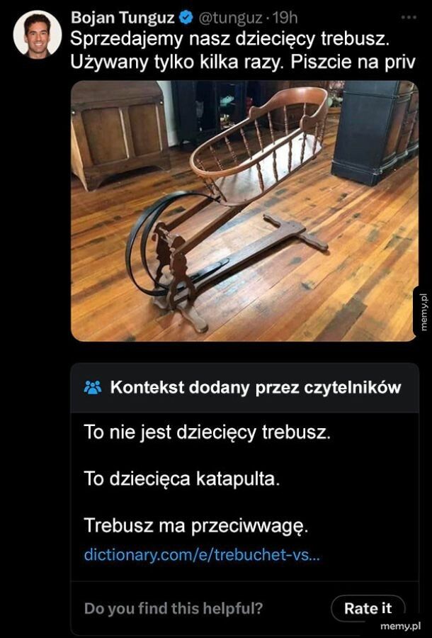 Dziecięca katapulta