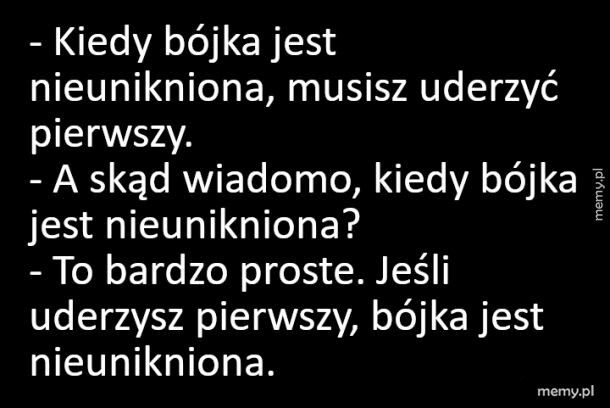 Jak rozpoznać, kiedy bójka jest nieunikniona