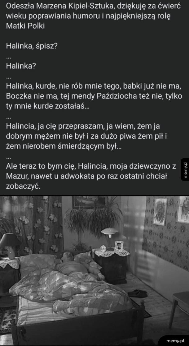 Bardzo smutny dzień...