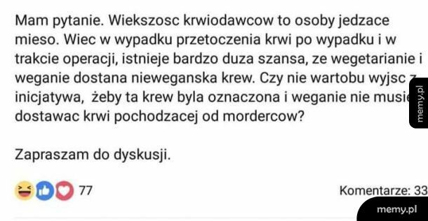 Dylemat wege krwiodawców