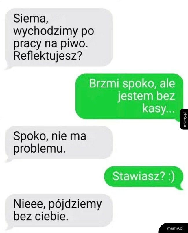 Wyjście na piwo