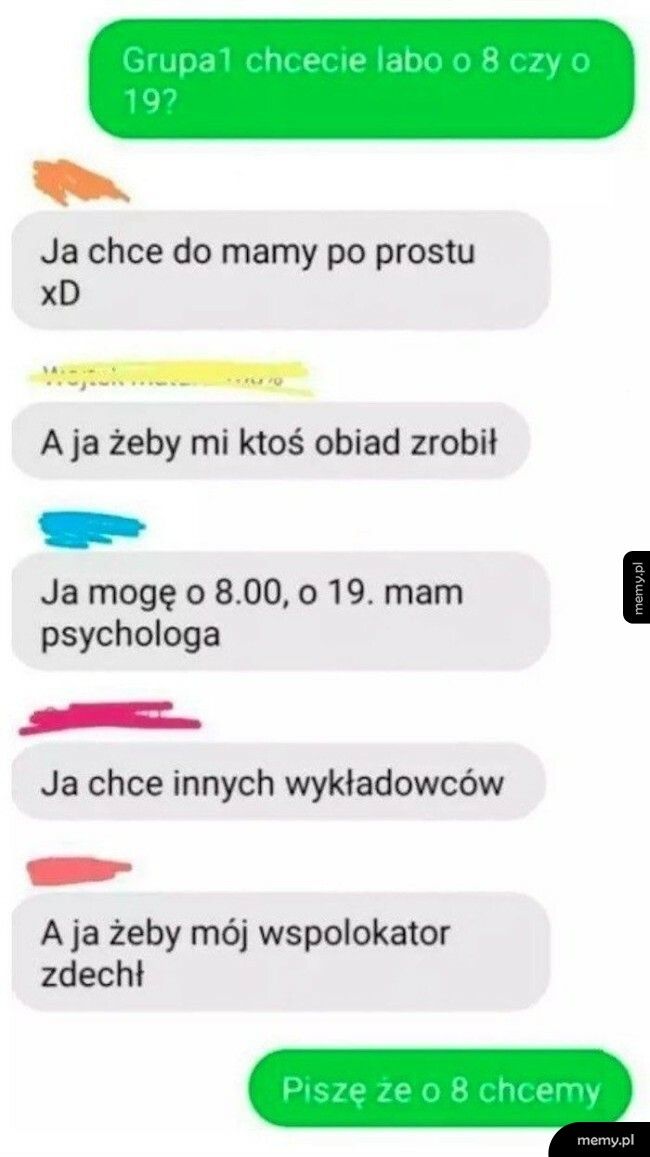 Czego pragną studenci