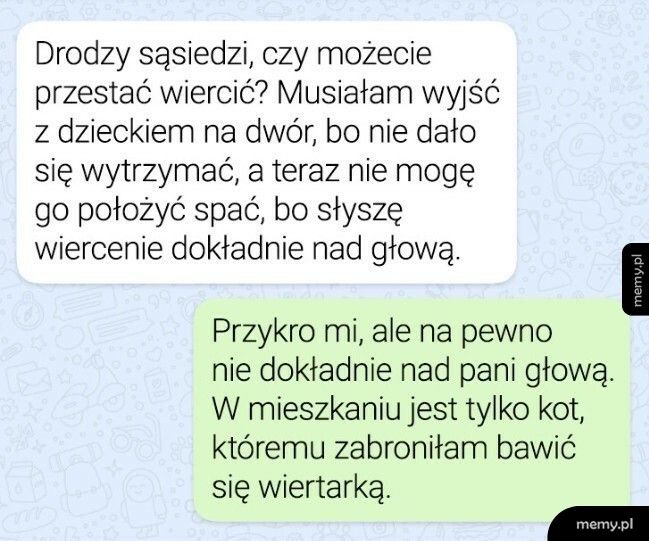 Hałasy u sąsiadów