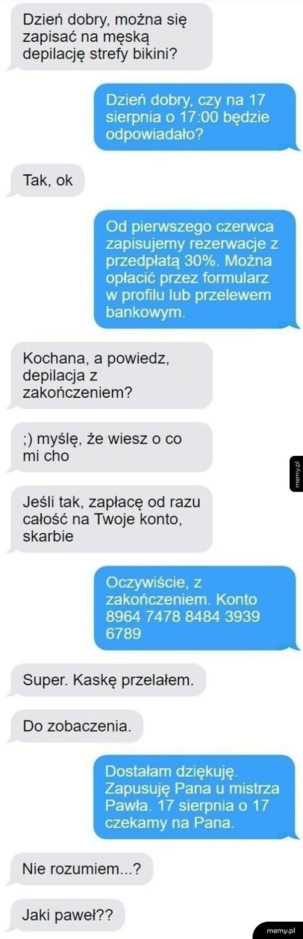 Kiedy obleśny typ zapisuje się na depilację