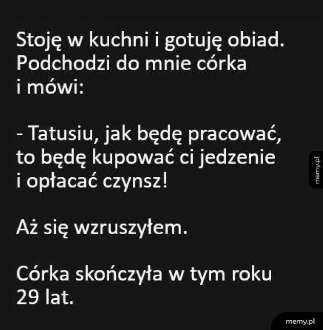 Troskliwa córeczka