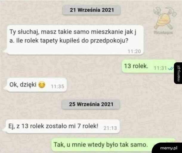 Wszystko się zgadza