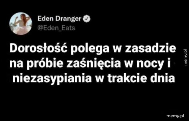 Nie zawsze to wychodzi