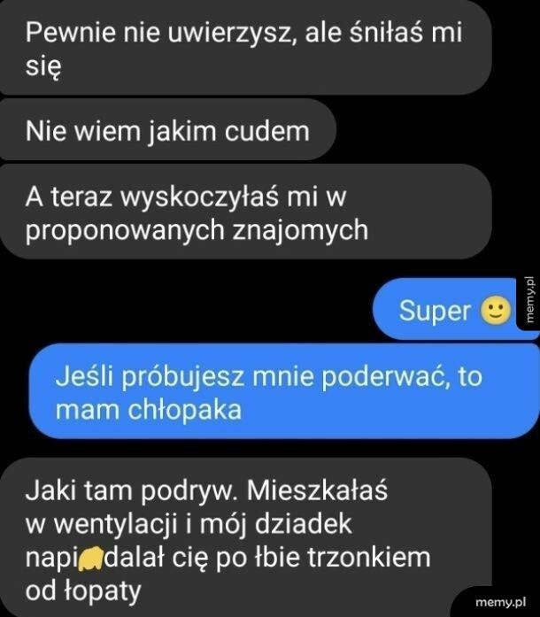 Jednak nie podryw