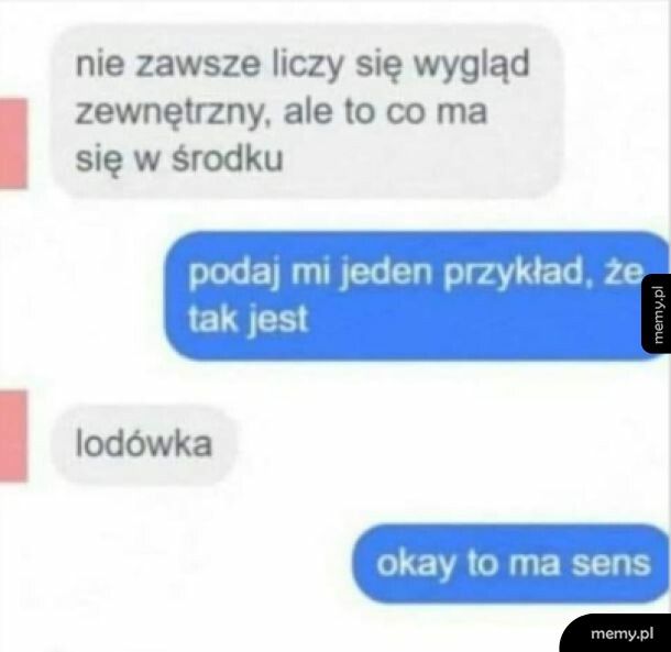 Liczy się to, co w środku