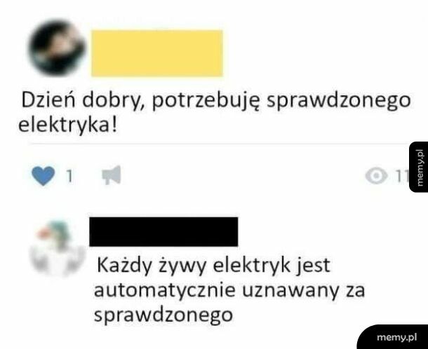 Elektryka prąd nie tyka