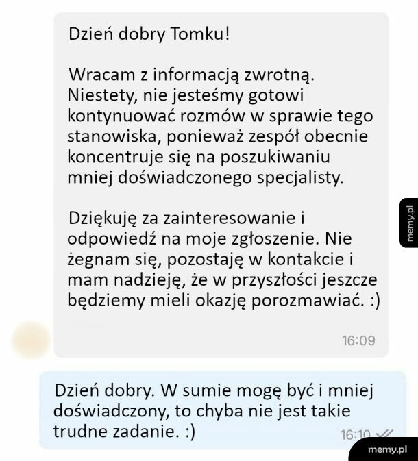 Za wysokie kwalifikacje