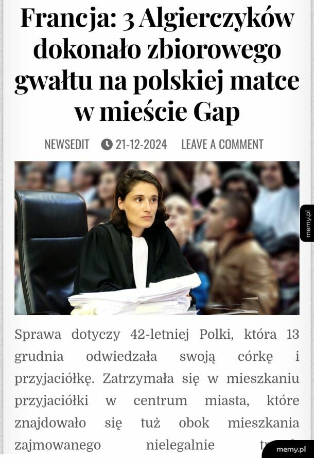 Dla odmiany znów oni...