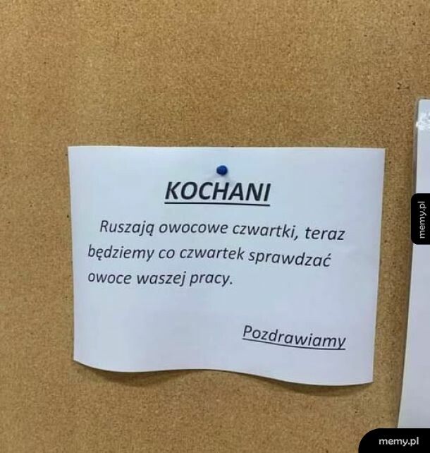 Owocowe czwartki