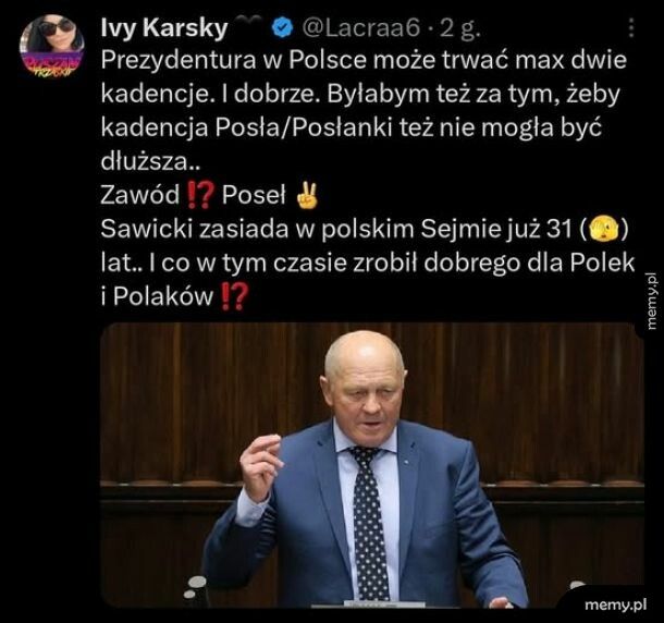 Zawód: poseł