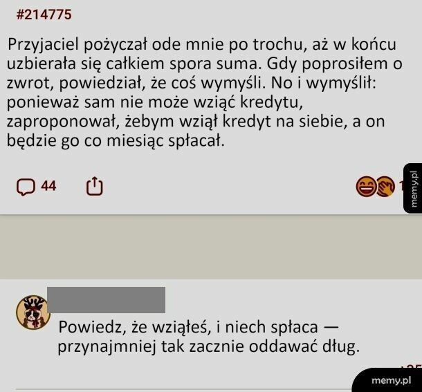 Zwrot długu