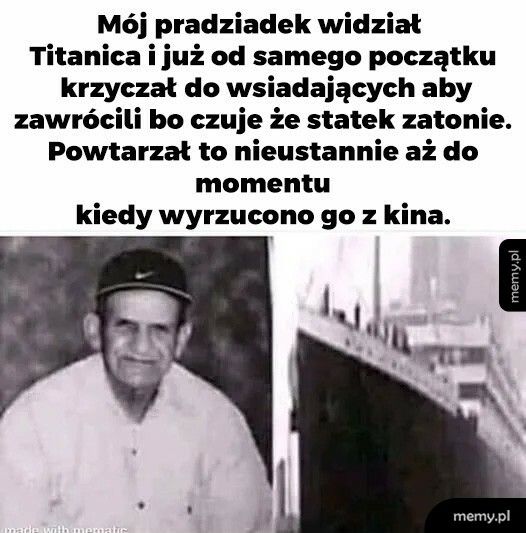 Titanic Pradziadka