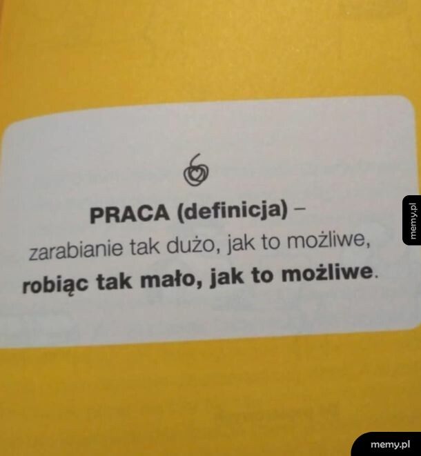 Definicja pracy