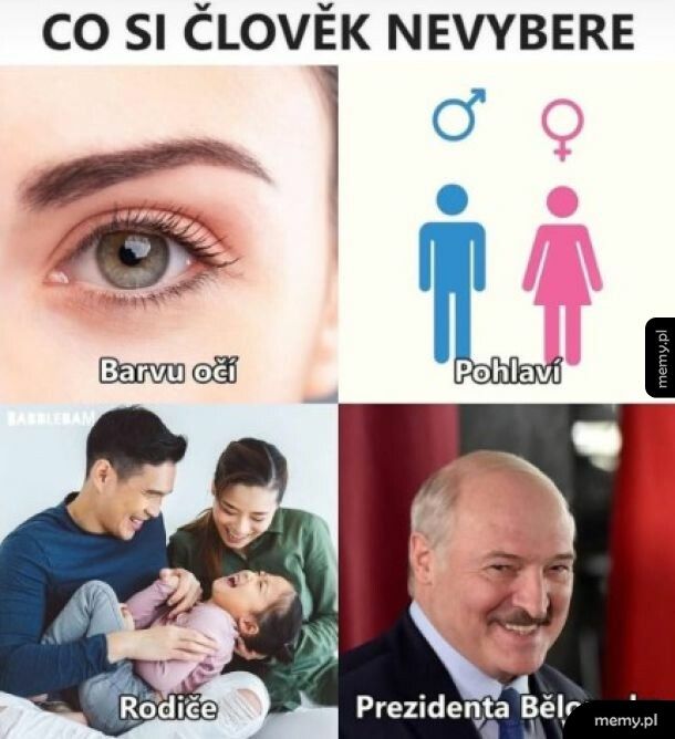 Czego człowiek nie wybiera