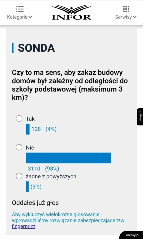 Dobrze że mamy demokrację i rząd słucha woli obywateli