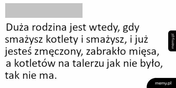 Duża rodzina