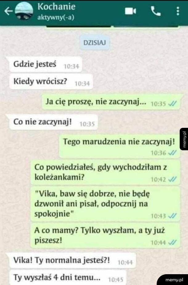 Ledwo wyszła