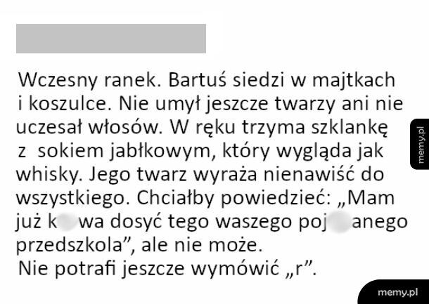 Rozkminy Bartusia