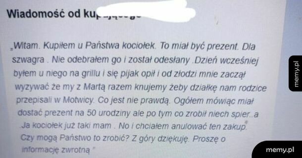 Anulowanie zakupu
