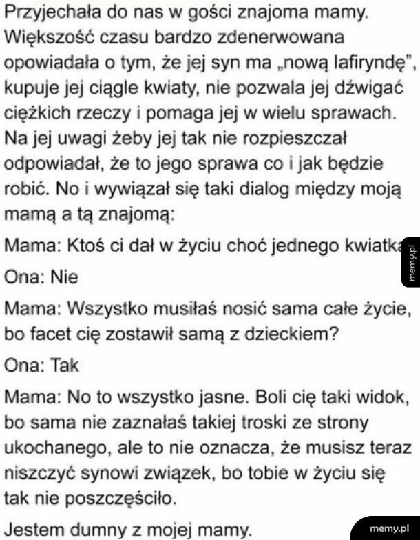 Dumny z mamy