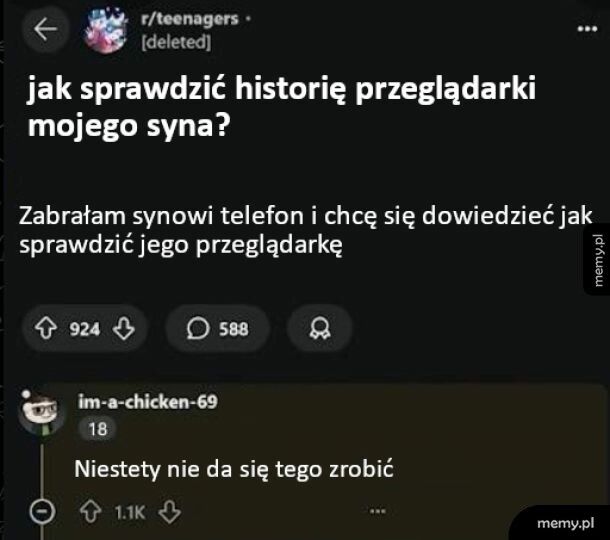 No nie da się