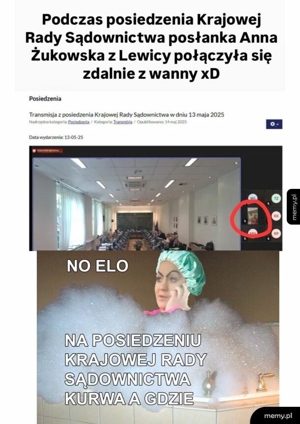 Musiała się zrelaksować