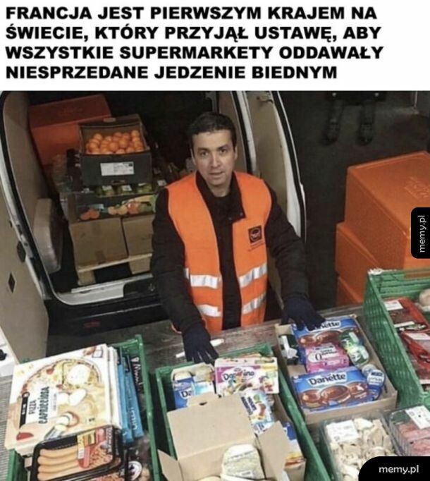 A u nas kara za przekazanie potrzebującym jedzenia i tak przeznaczonego do wyrzucenia