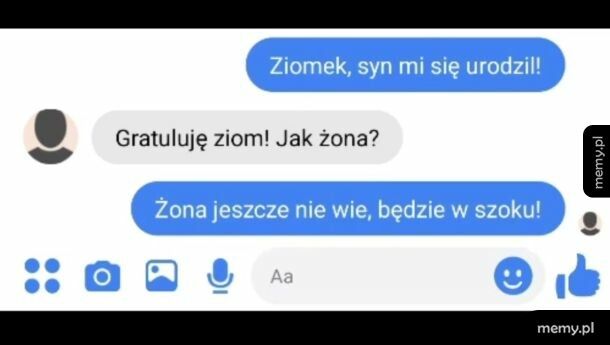 Zdecydowanie będzie w szoku