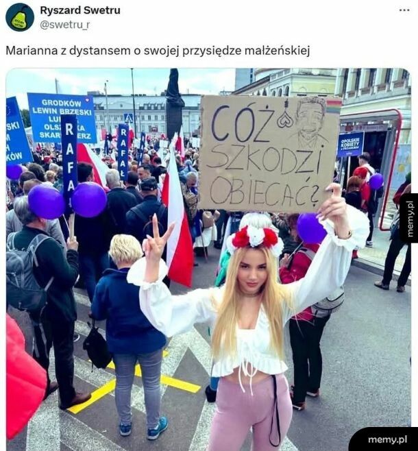 Spora dawka niezamierzonej autoironii