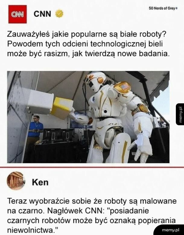 Kolory robotów
