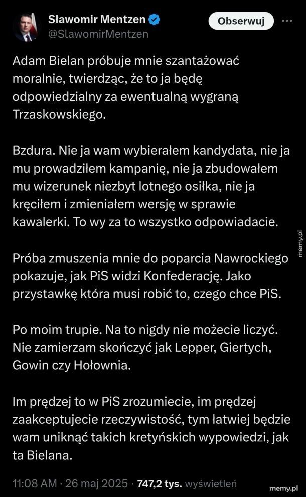 Polityka to gra pozorów