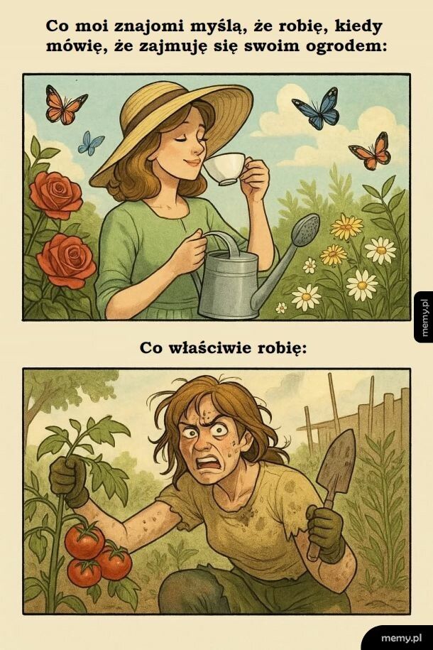 Praca w ogrodzie