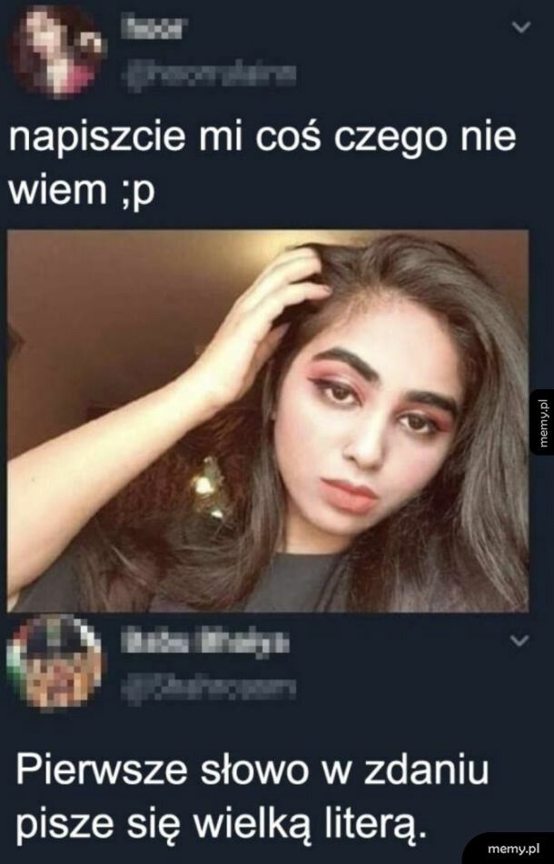 Coś, czego nie wie