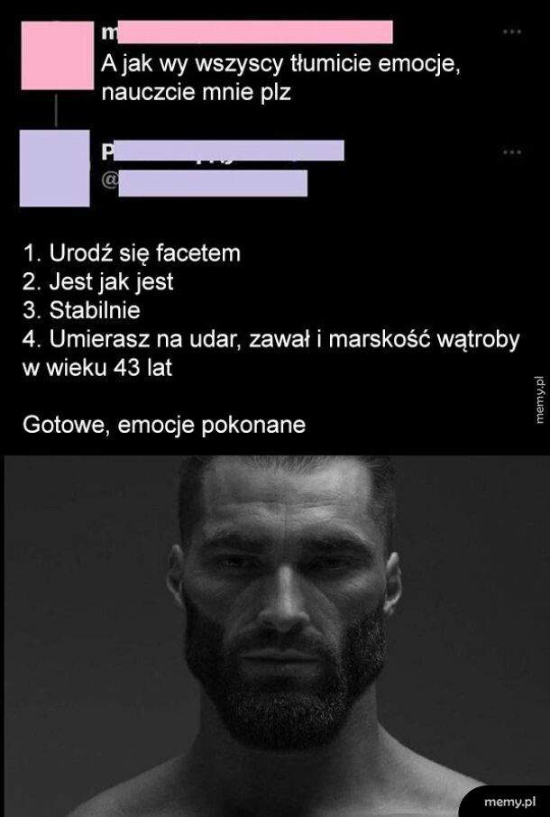 Męskie emocje