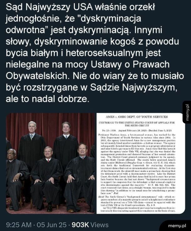 Niesamowite, że sąd musiał to rozstrzygnąć