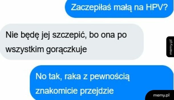 W szczepionkę boli