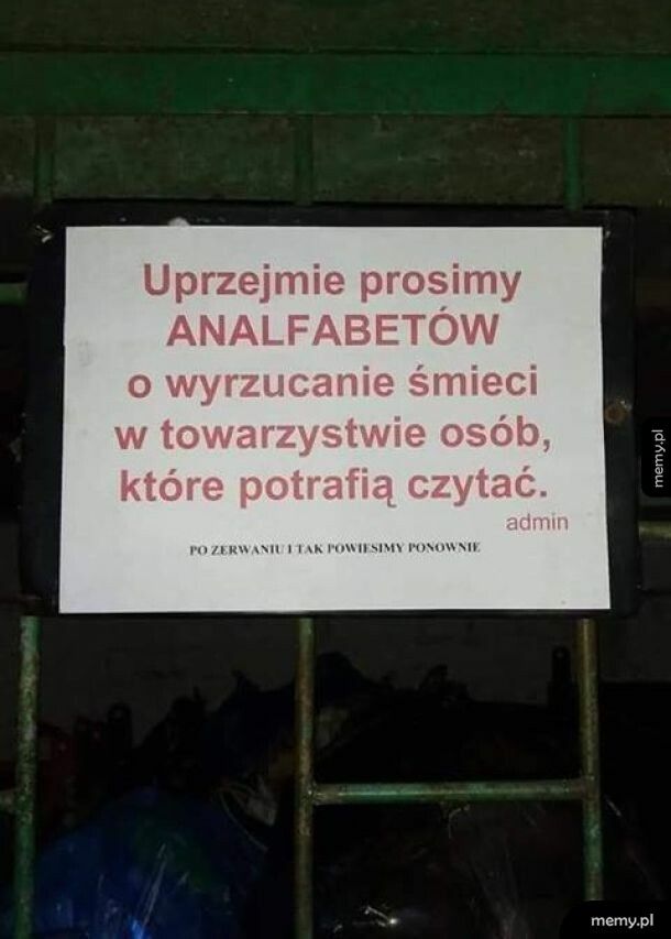 Problemy z segregacją