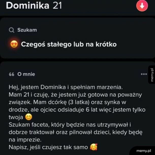 Ja nie czuję tak samo ale może tu ktoś taki się trafi
