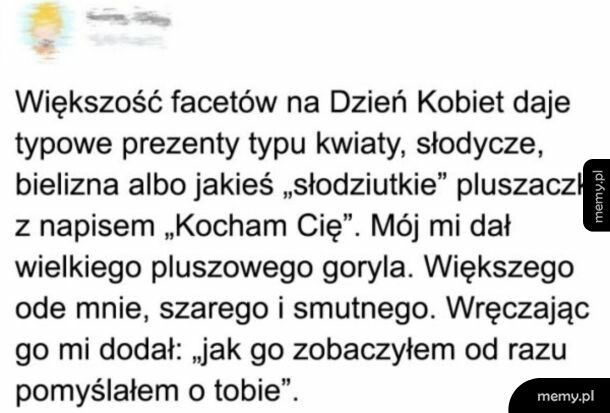 Wielki smutny goryl
