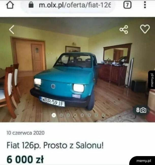 Dosłownie z salonu