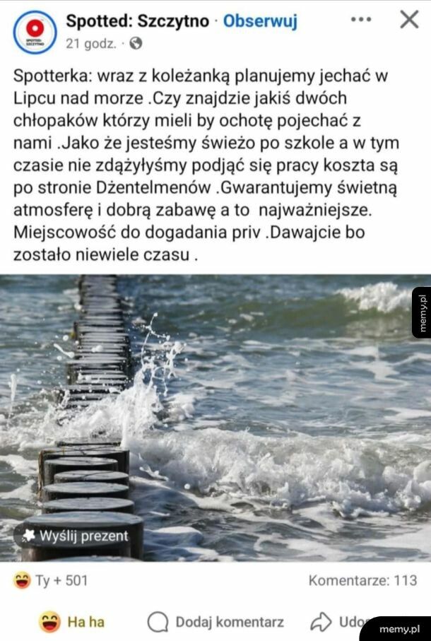 Szukają frajerów albo sponsorów